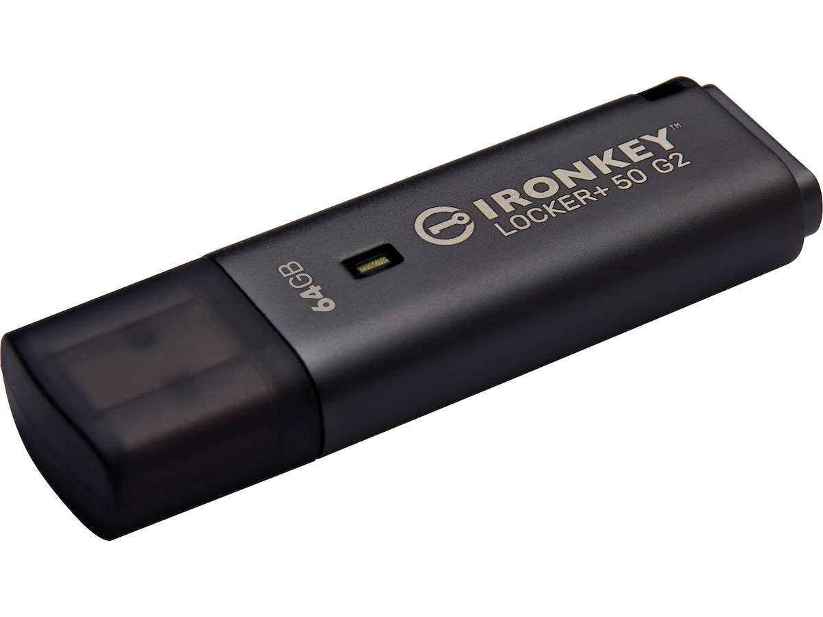 Kingston IronKey Locker+ 50 G2 64GB USB-minnepenn Minnepenn / USB