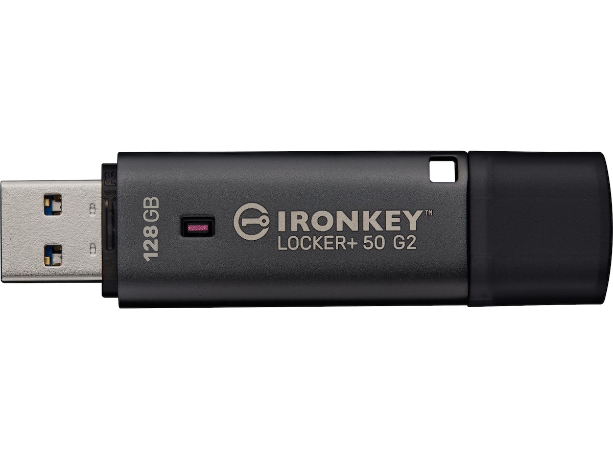 Kingston IronKey Locker+ 50 G2 128GB USB-minnepenn Minnepenn / USB