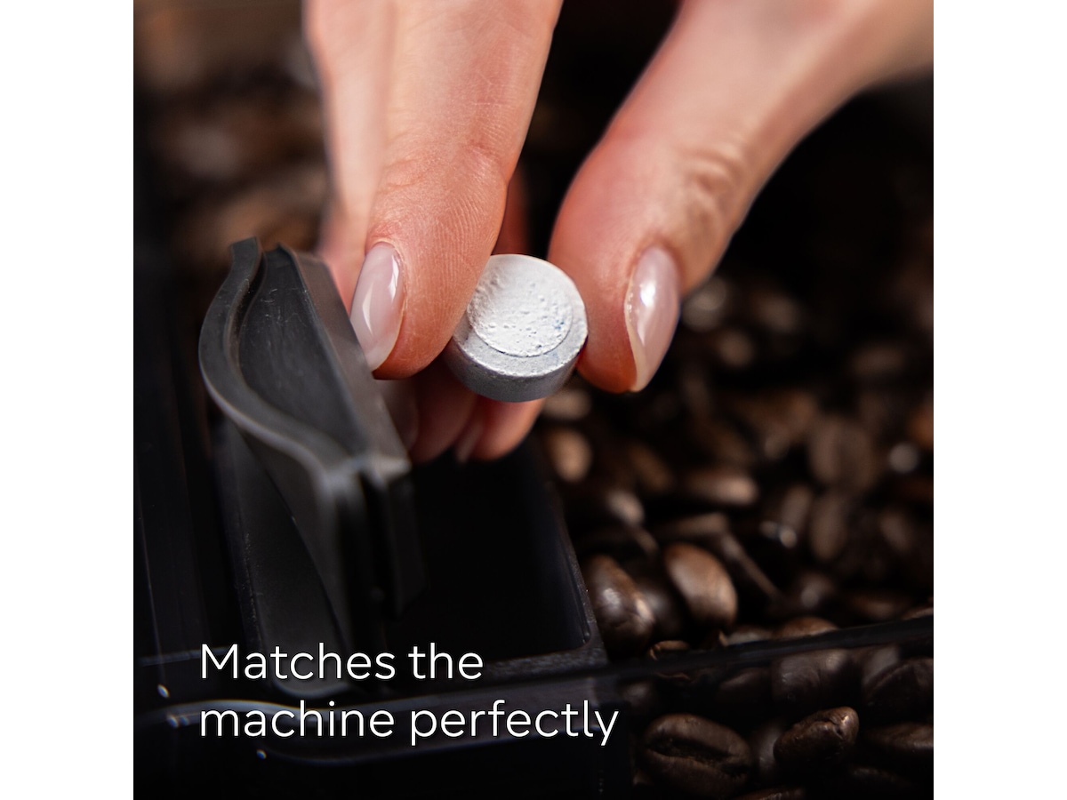 Siemens EQ900 Automatisk kaffemaskin TQ903R09 (sort) + rengjøringstabletter Espressomaskiner