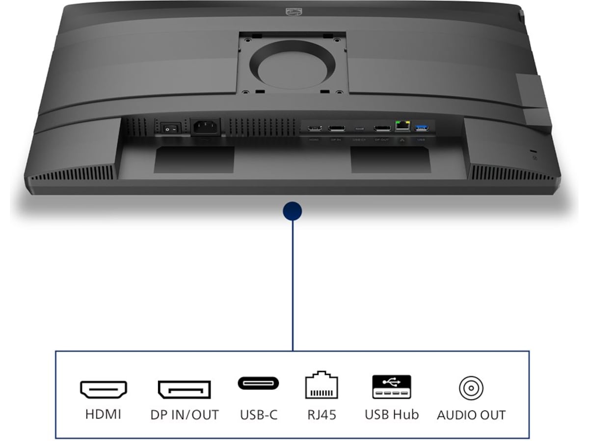 Philips 24" skjerm 24B2U2301/00 Skjermer