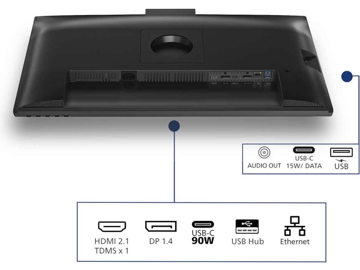 Philips 27" skjerm 272B2U3601H/00 Skjermer