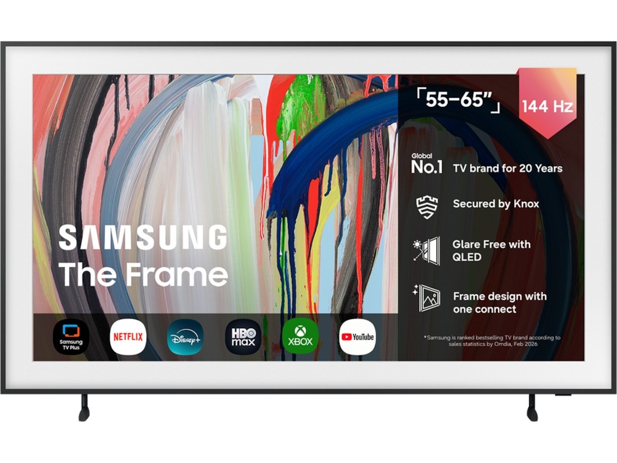 Samsung 65" The Frame QLED 4K Smart TV (2026) 60 - 69 tommer TV
