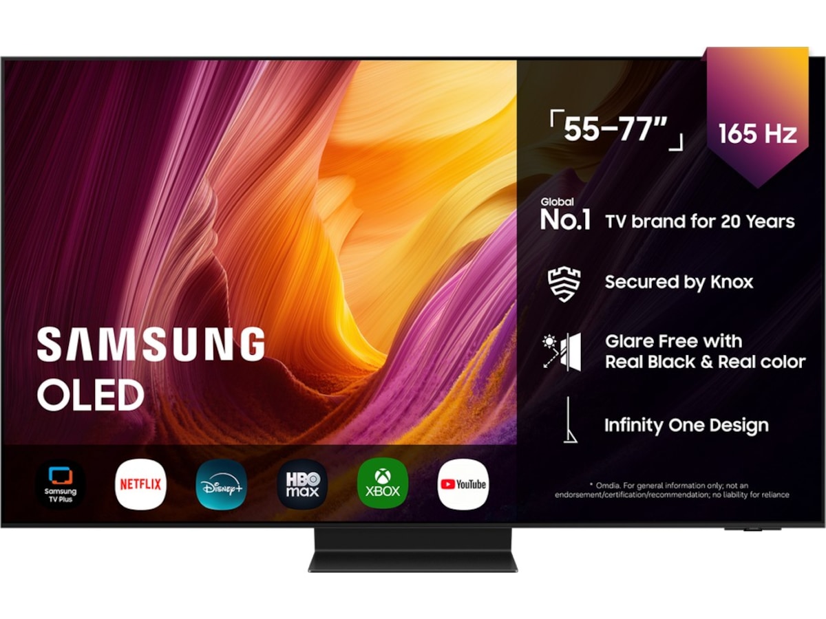 Samsung 55" OLED 4K Smart TV S95H (2026) 50 - 59 tommer TV