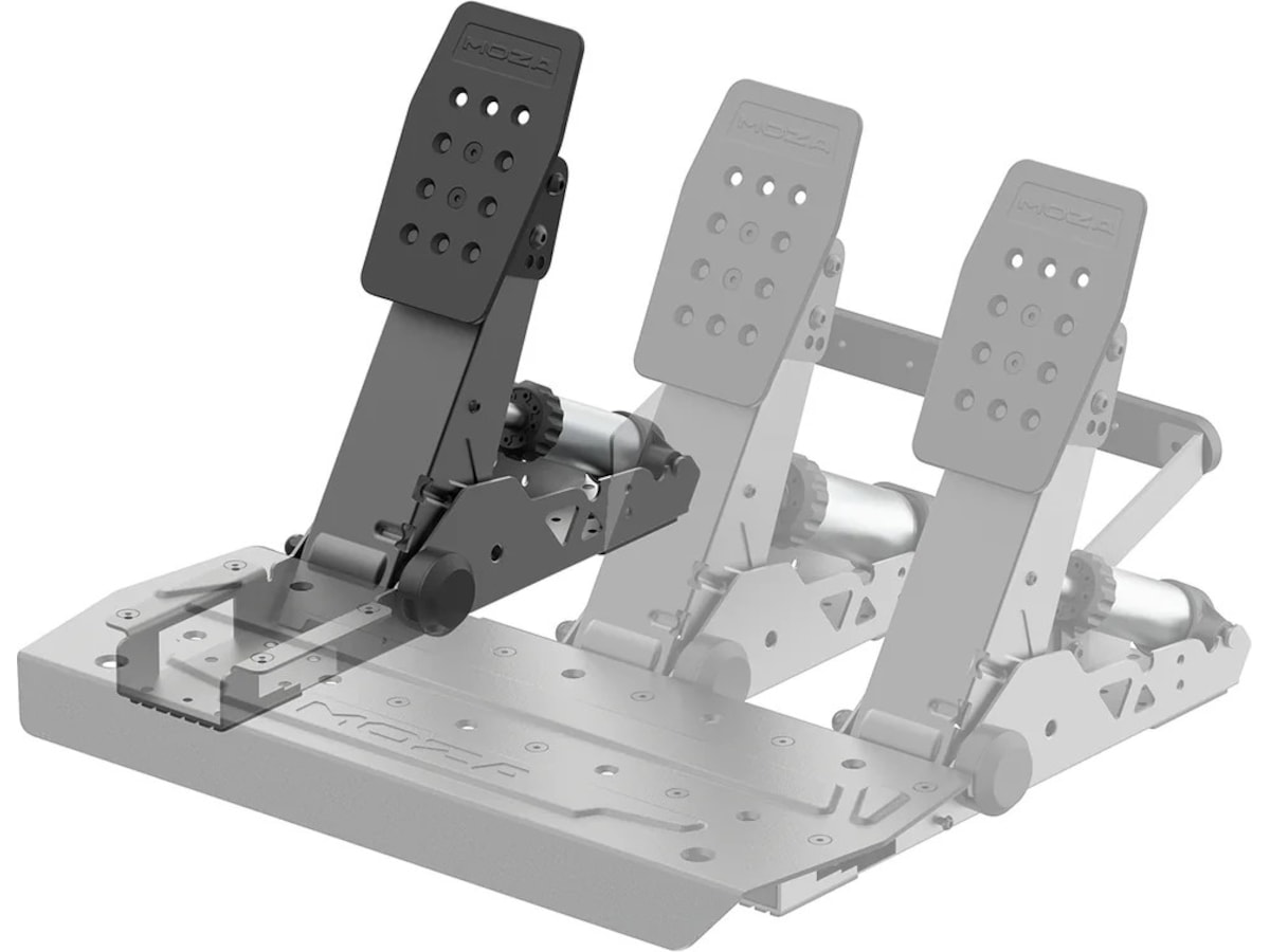 MOZA SR-P2 Clutch Pedal Ratt og pedaler