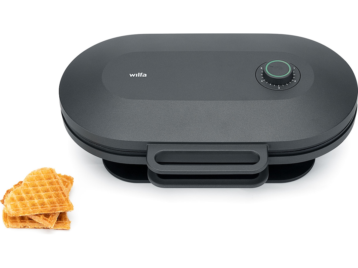 Wilfa Joy Double vaffeljern 1500W (svart) Vaffeljern