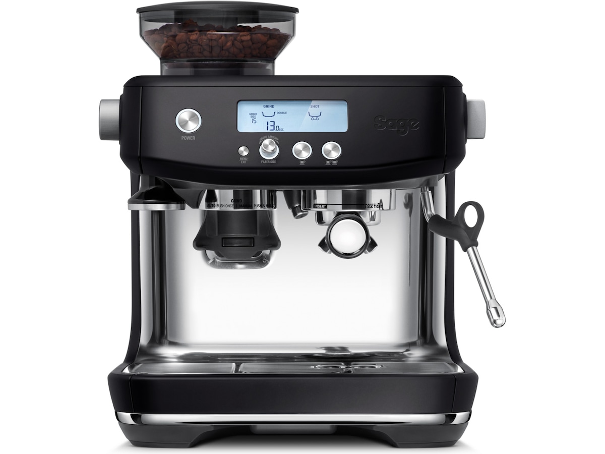 Sage Barista Pro espressomaskin (svart trøffel) Espressomaskiner