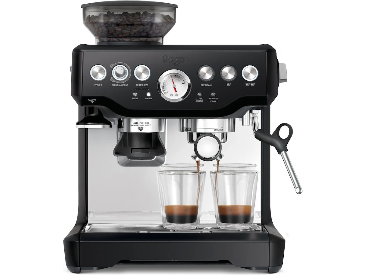 Sage the Barista Express espressomaskin (svart trøffel) Espressomaskiner