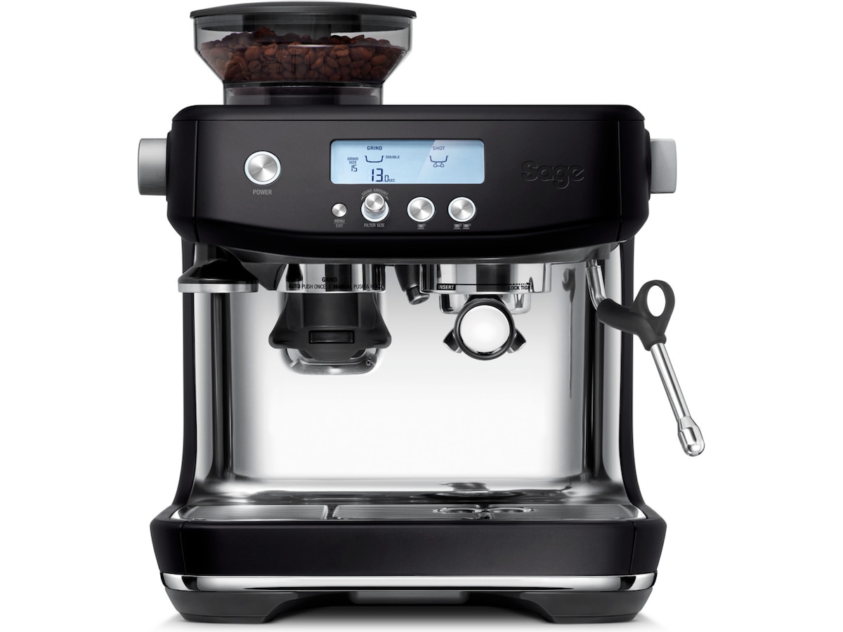 Sage the Barista Pro Espressomaskin (svart trøffel) Espressomaskiner