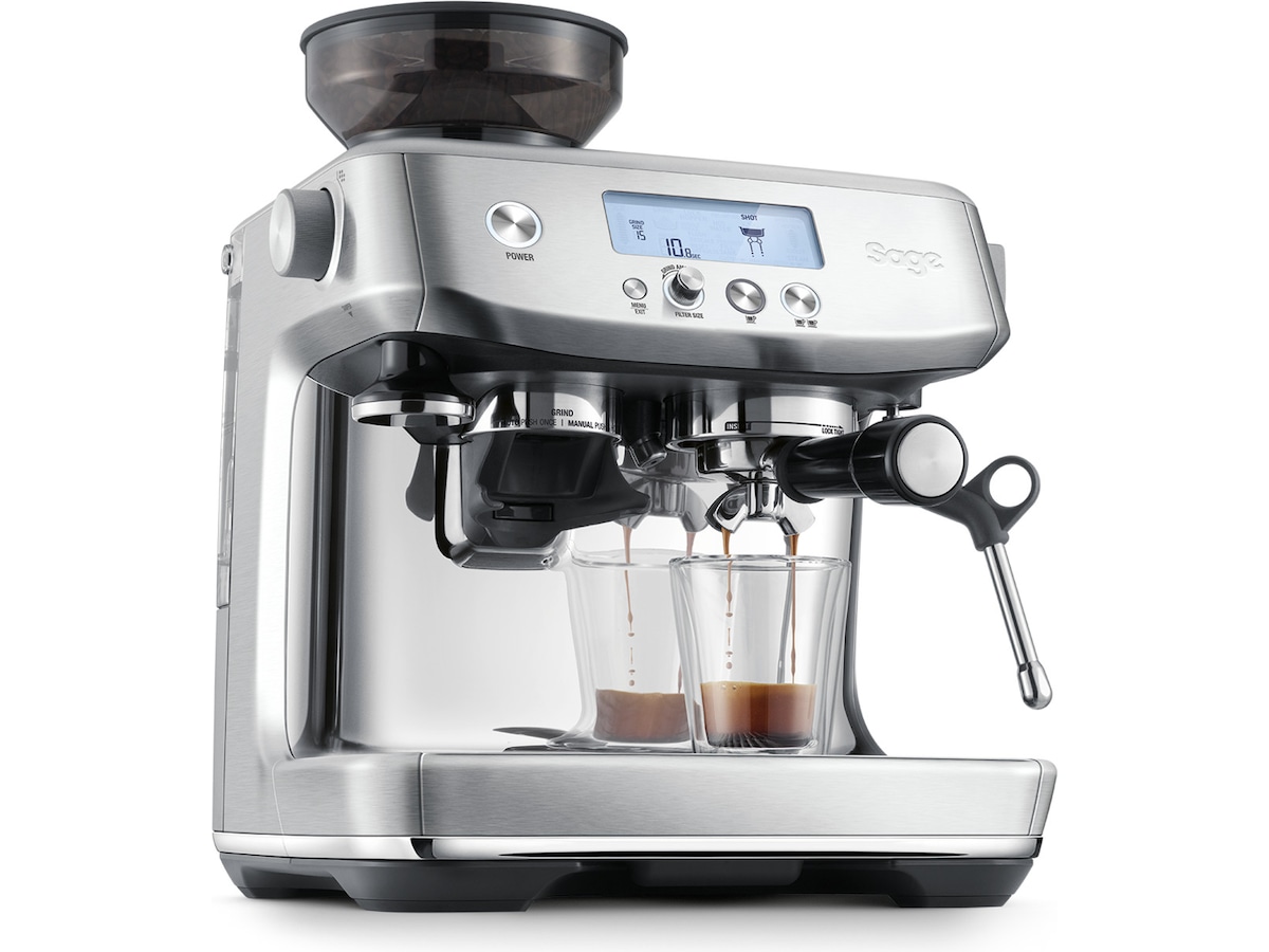 Sage the Barista Pro Espressomaskin (svart trøffel) Espressomaskiner