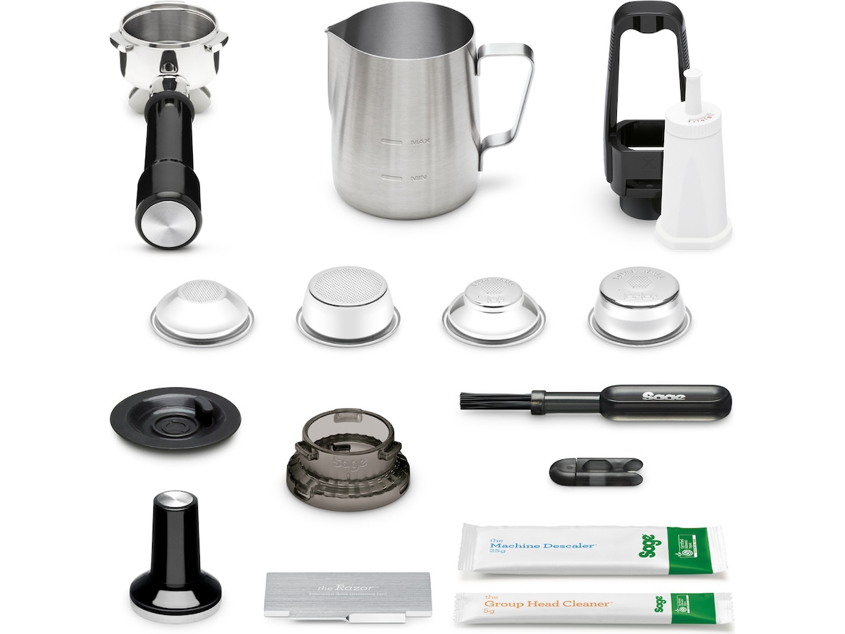 Sage the Barista Pro Espressomaskin (svart trøffel) Espressomaskiner
