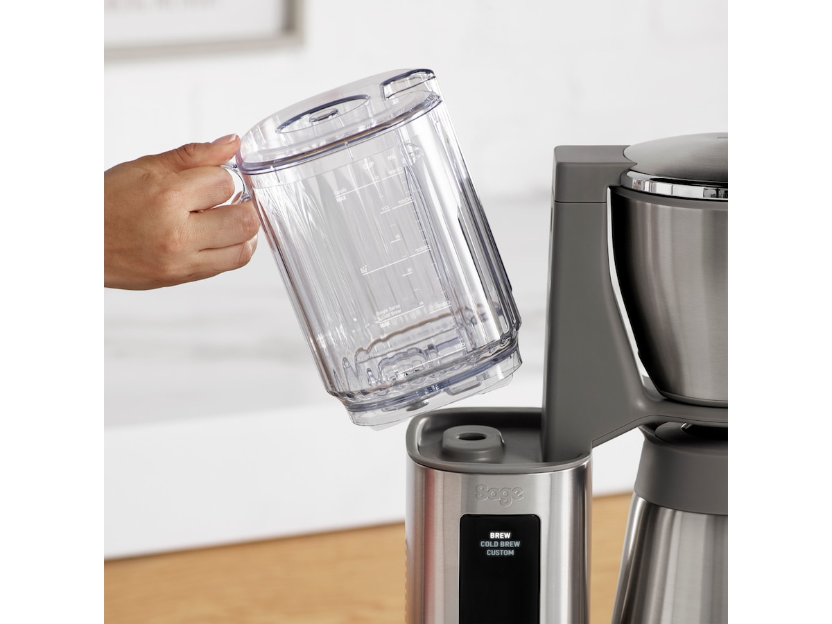 Sage the Luxe Brewer Thermal Kaffemaskine (børstet rustfritt stål) Kaffetraktere