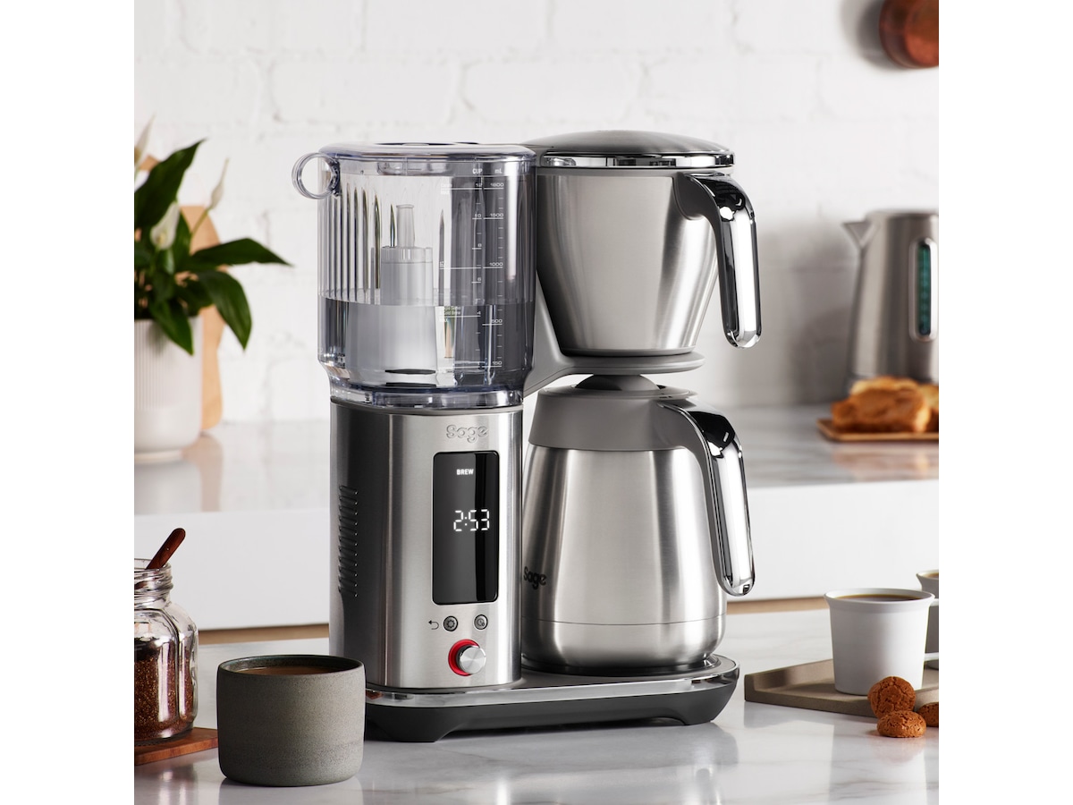 Sage the Luxe Brewer Thermal Kaffemaskine (børstet rustfritt stål) Kaffetraktere