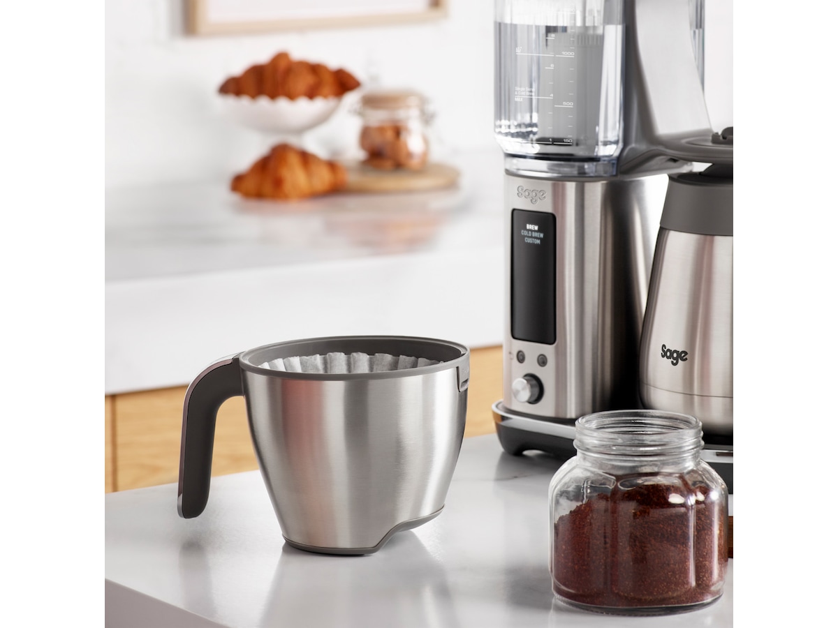Sage the Luxe Brewer Thermal Kaffemaskine (børstet rustfritt stål) Kaffetraktere