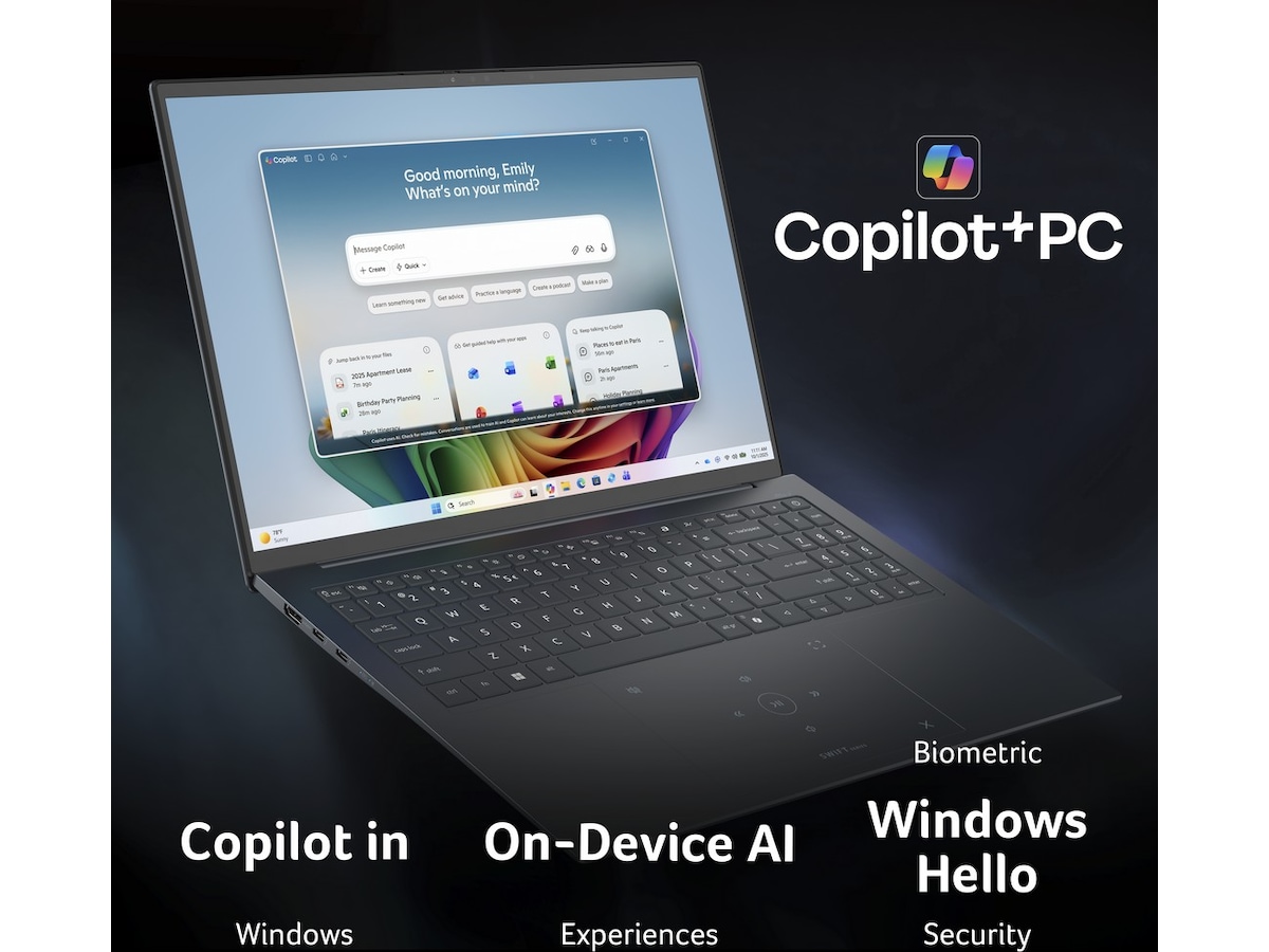 Acer Swift Edge 16 AI - Copilot+ PC PC - Bærbar / laptop