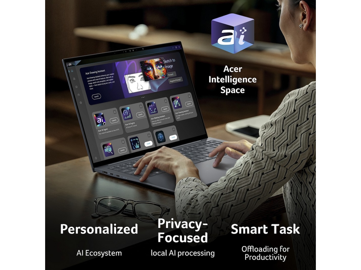 Acer Swift Edge 16 AI - Copilot+ PC PC - Bærbar / laptop