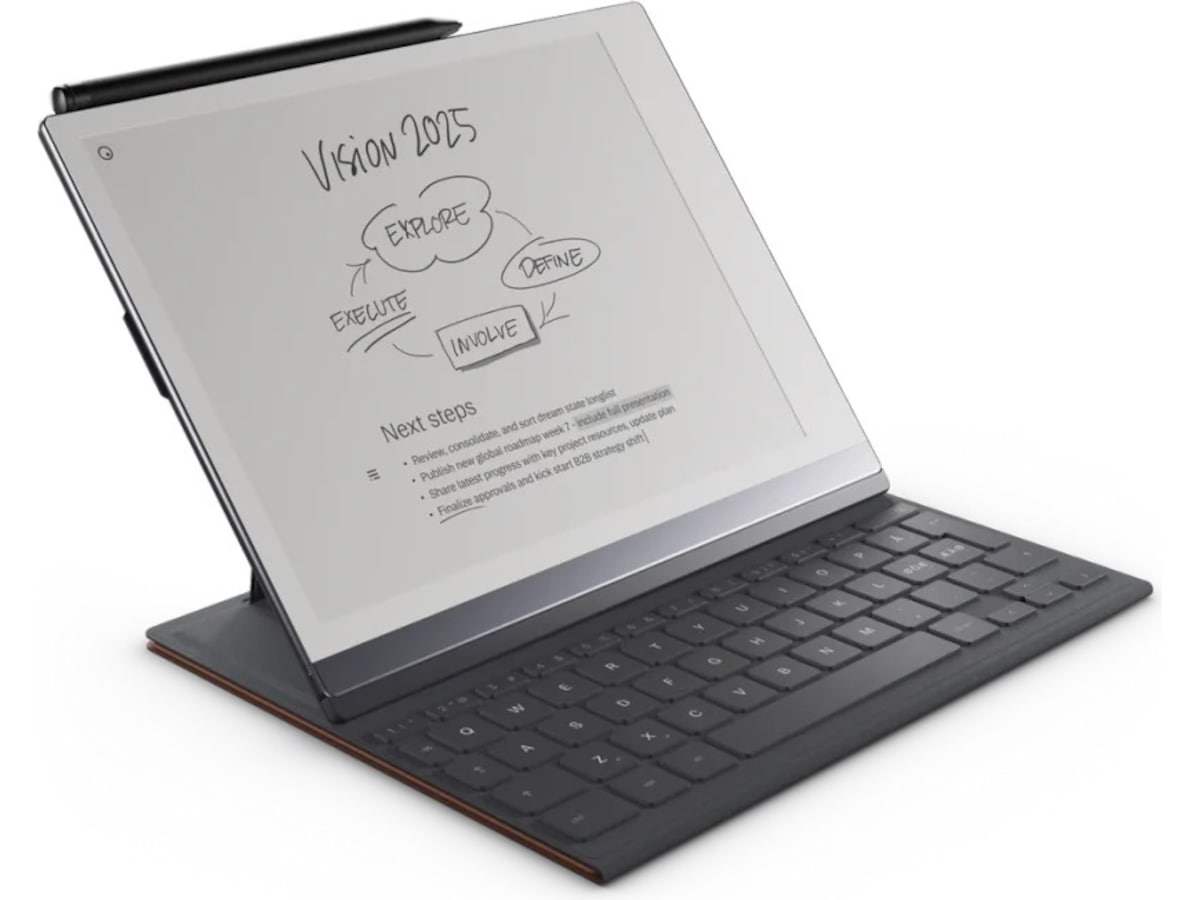 reMarkable 2 Type Folio tastaturdeksel (blekksort) -B-Grade Demo tilbehør til mobiler & klokker