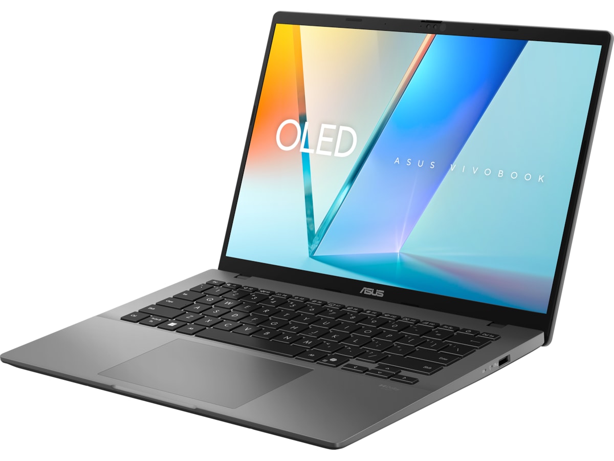 ASUS Vivobook S14 14" WUXGA OLED (grå) -B-Grade Demo bærbar PC