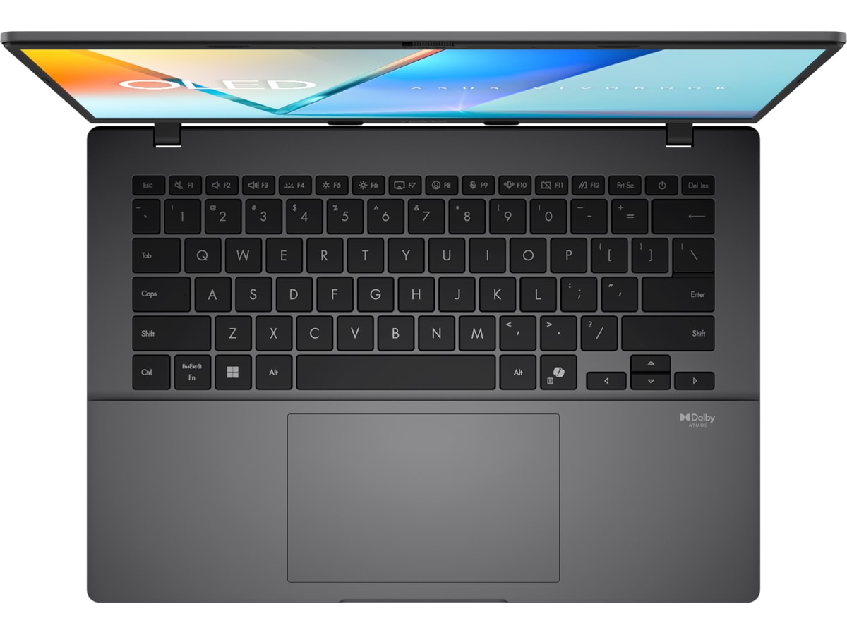 ASUS Vivobook S14 14" WUXGA OLED (grå) -B-Grade Demo bærbar PC