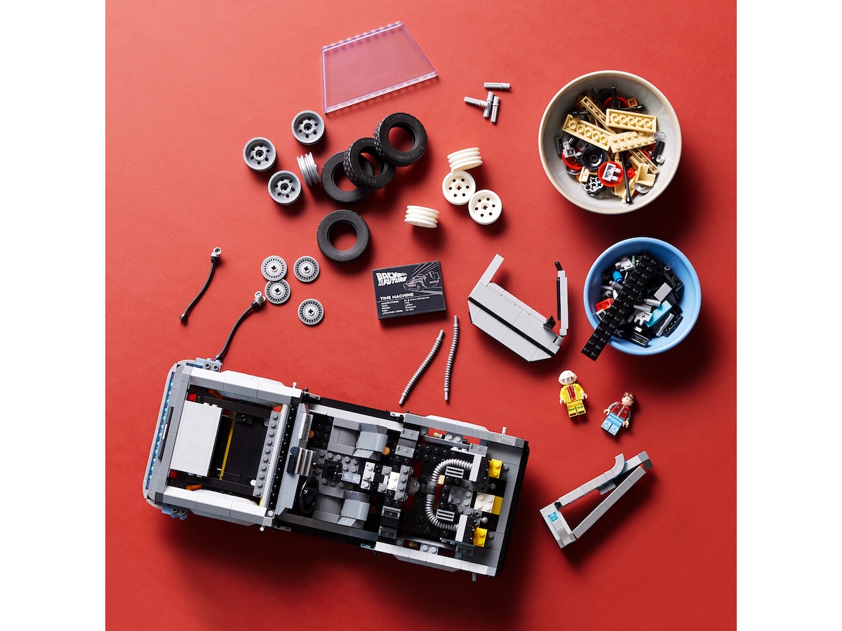 LEGO Icons Tidsmaskinen fra Tilbake til fremtiden 10300 LEGO
