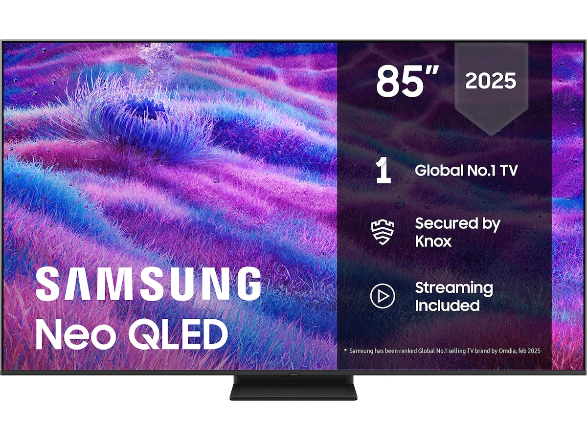 Samsung 85" QN80F Neo QLED 4K Mini LED Smart TV (2025) -B-Grade Demo TV/projektor