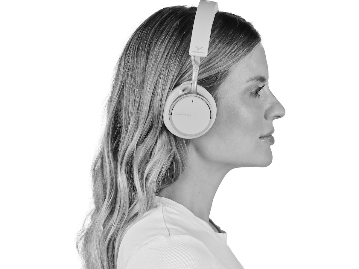 beyerdynamic Aventho 100 trådløse hodetelefoner, On-Ear (cream) Hodetelefoner