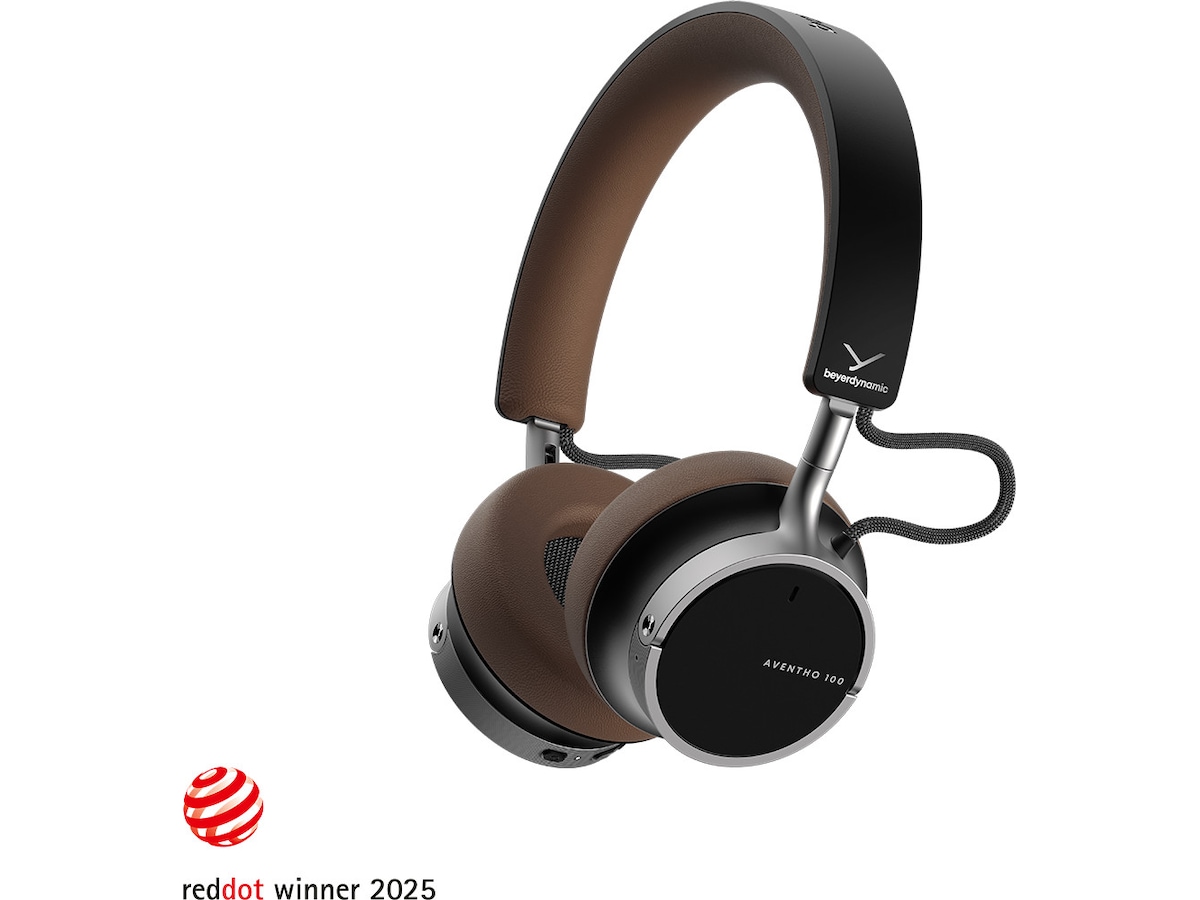 beyerdynamic Aventho 100 trådløse hodetelefoner, On-Ear (brun) Hodetelefoner