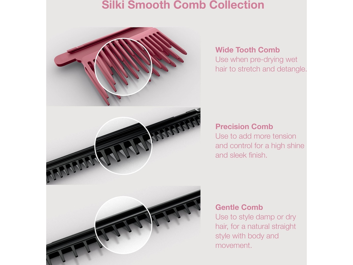 Shark HT401EUPK Silki Pro Straight rettetang (Pink) Hårpleie & styling