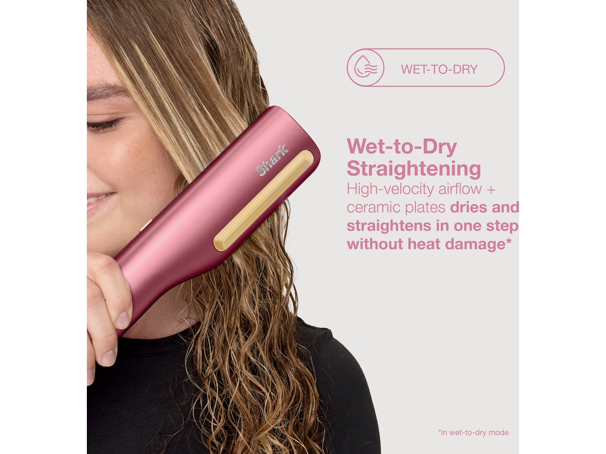 Shark HT401EUPK Silki Pro Straight rettetang (Pink) Hårpleie & styling