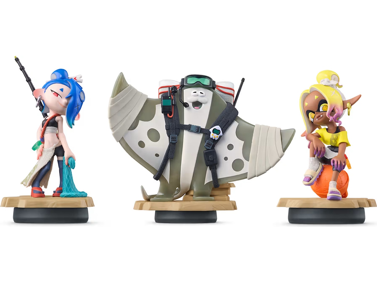 amiibo Splatoon Raiders (Shiver, Big Man, Frye) Tilbehør til spillkonsoller