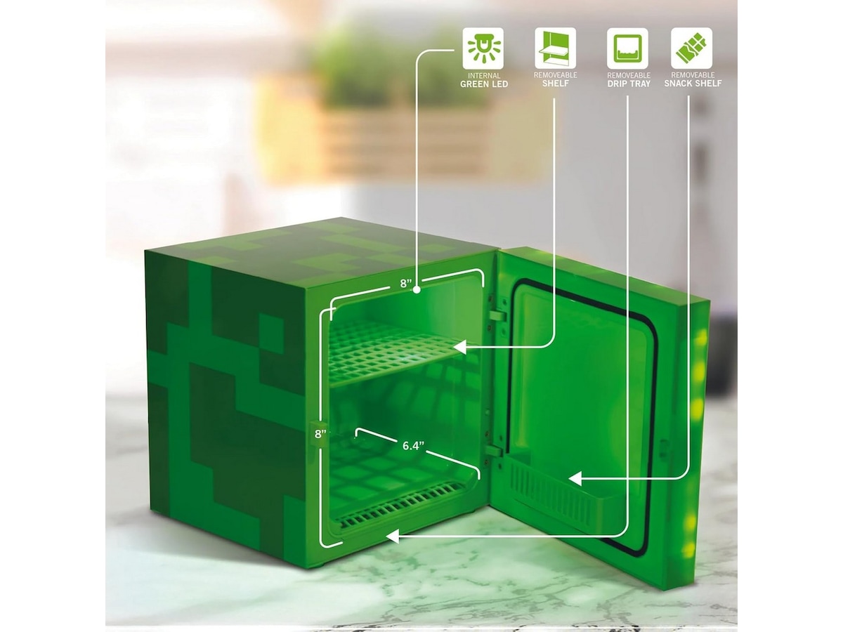Minecraft Creeper Block Minikjøleskap Minikjøleskap