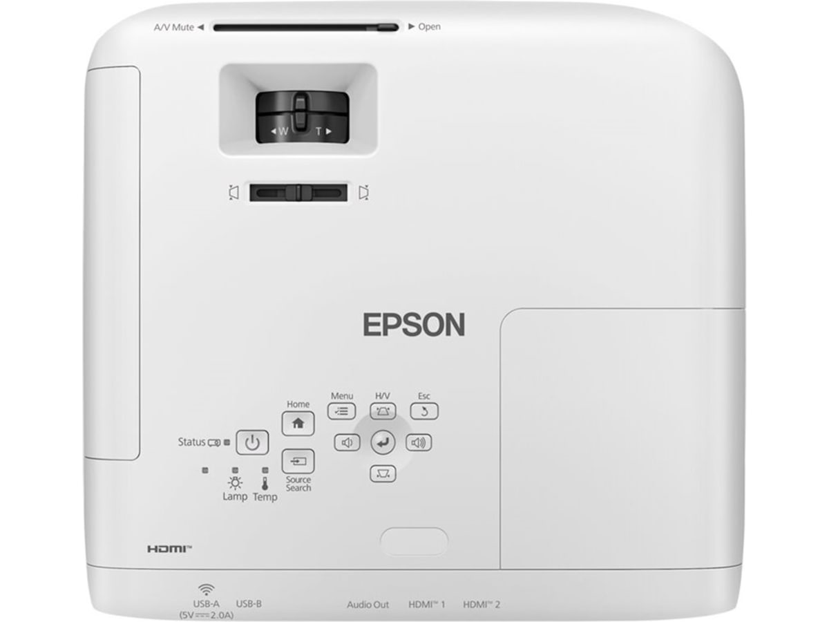 Epson TW-840 3LCD projektor (hvit) -B-Grade Demo TV/projektor