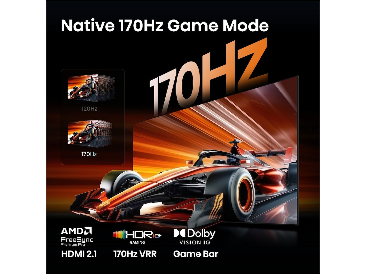 Hisense 65" UR9S RGB MiniLED 4K Smart TV (2026) 60 - 69 tommer TV