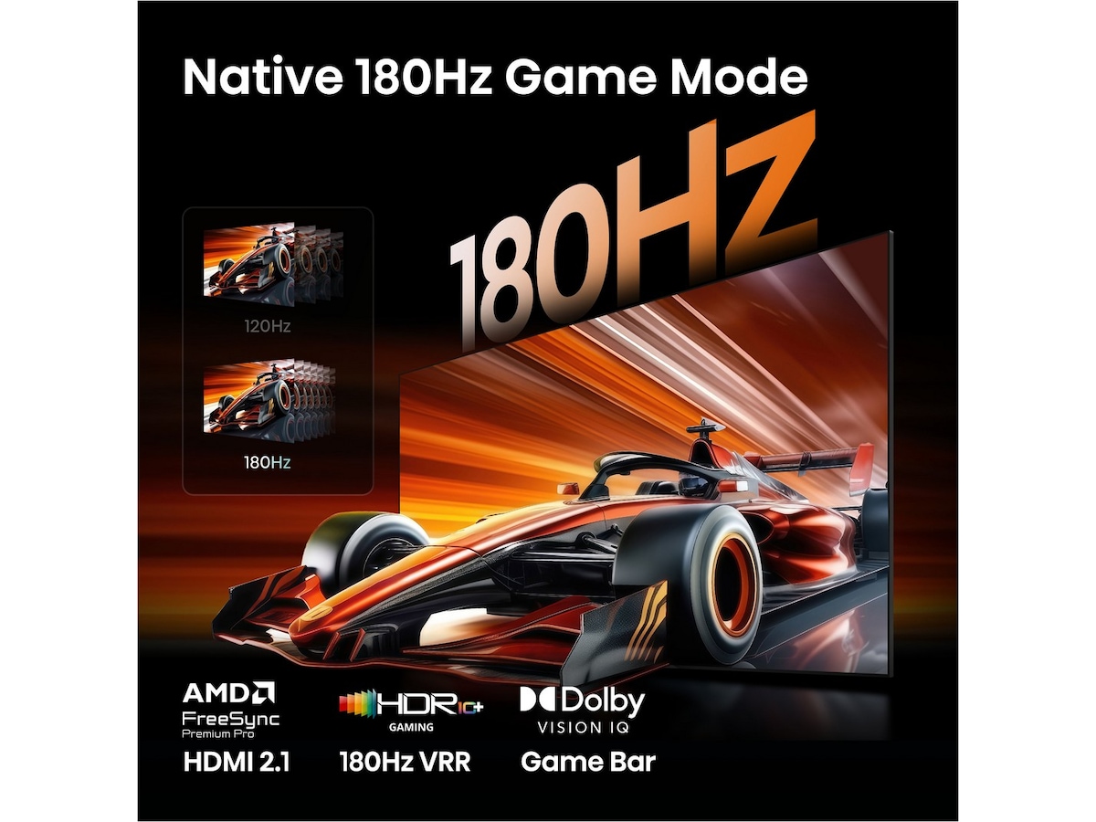 Hisense 75" UR9S RGB MiniLED 4K Smart TV (2026) 70 - 79 tommer TV