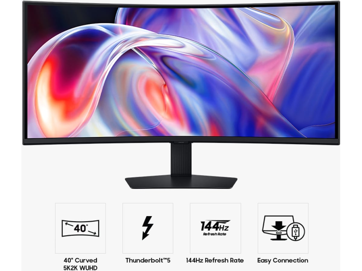 Samsung 40" curved skjerm S40H85TH Skjermer