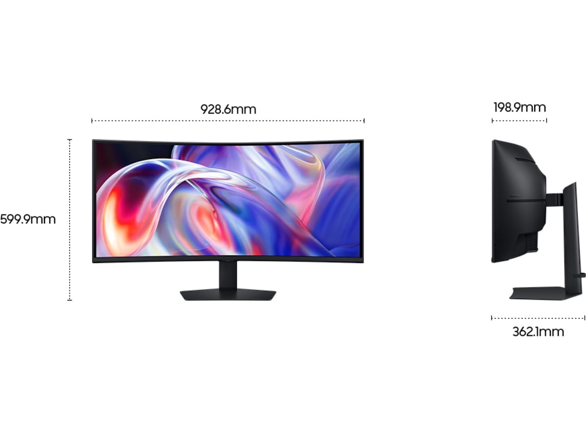 Samsung 40" curved skjerm S40H85TH Skjermer