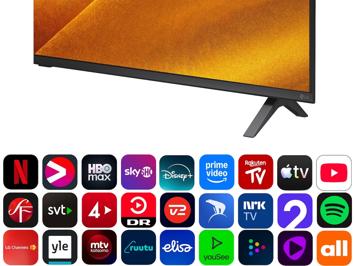 LG 43" NU90 Nano UHD Smart TV (2026) 20 - 49 tommer TV