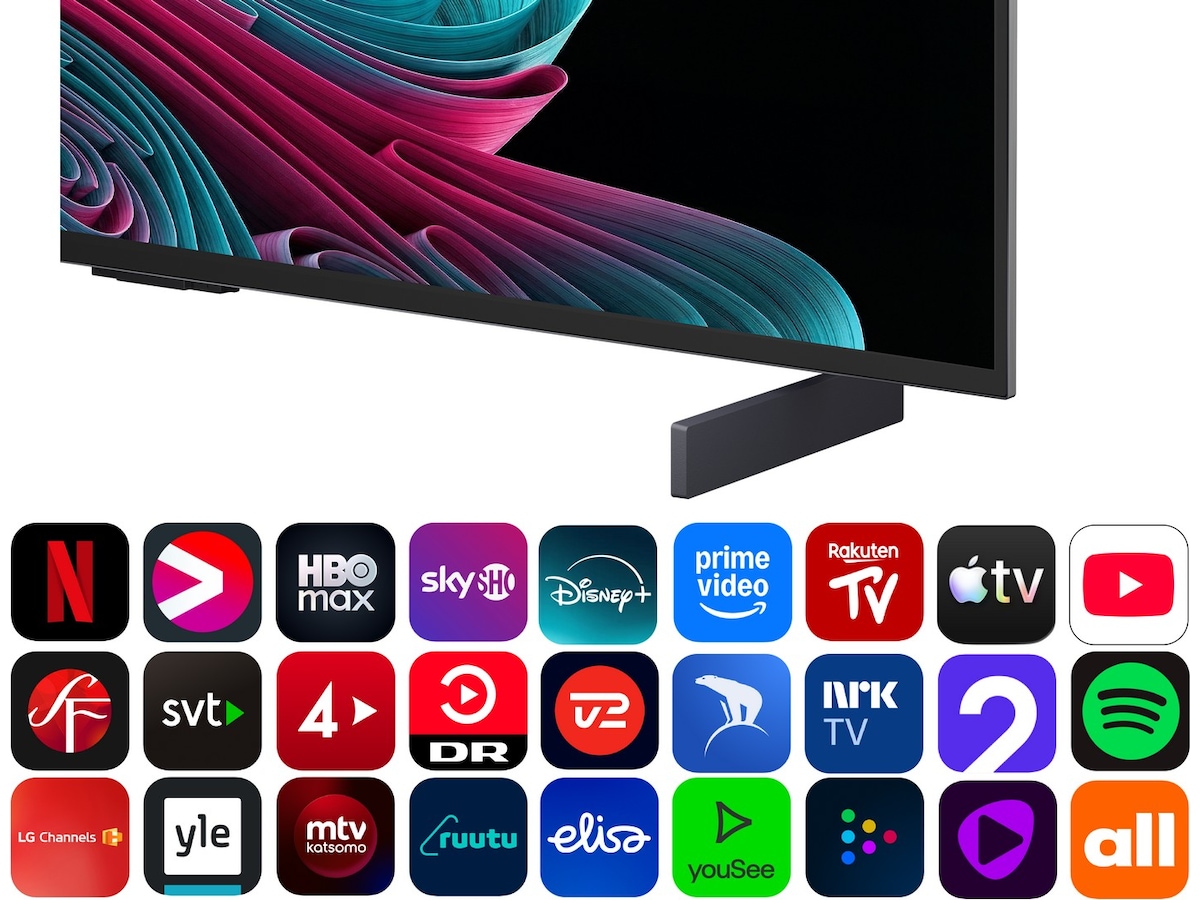 LG 42" C65 OLED Evo Smart TV (2026) 20 - 49 tommer TV