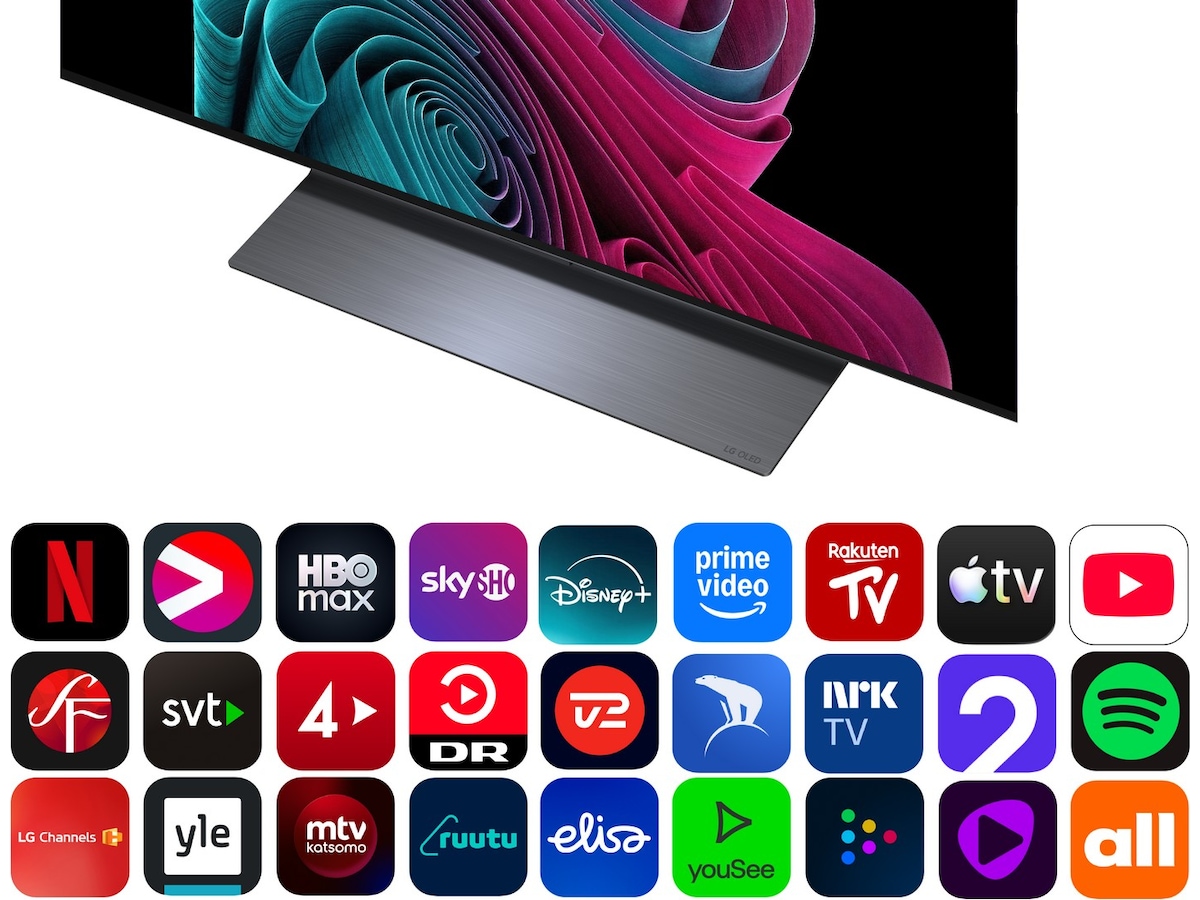 LG 83" C64 OLED evo 4K Smart TV (2026) Over 80 tommer TV