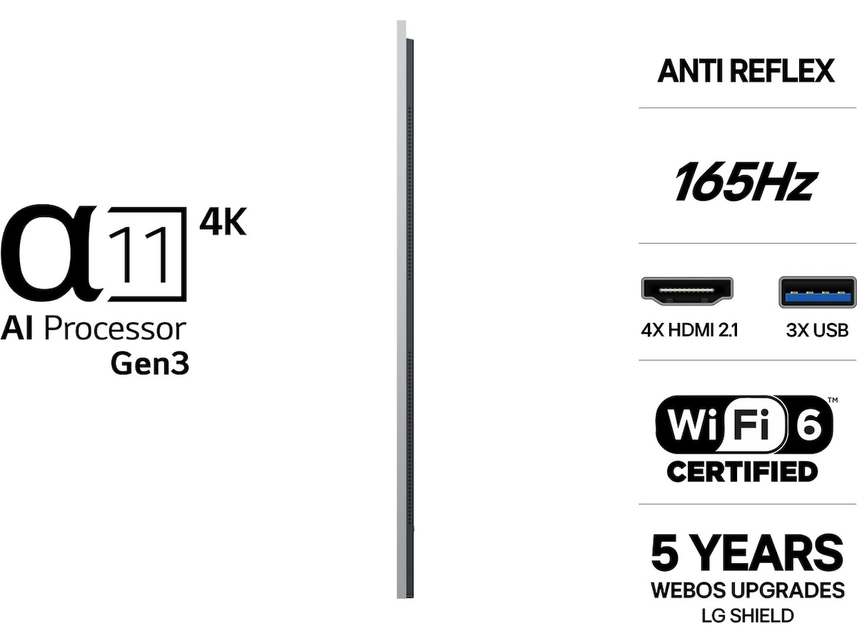 LG 55" G64 OLED evo 4K Smart TV (2026) 50 - 59 tommer TV