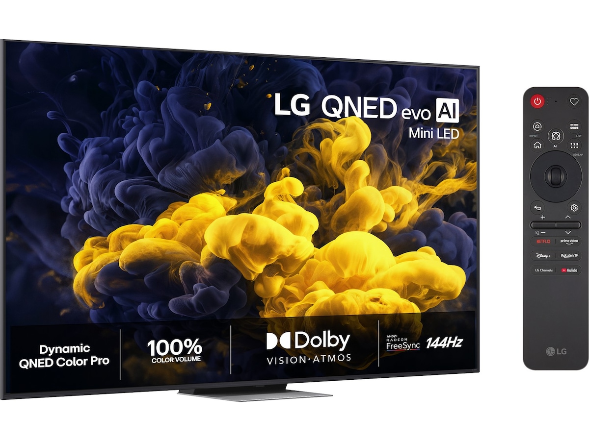 LG 75" QNED86 Evo MiniLED 4K Smart TV (2026) 70 - 79 tommer TV