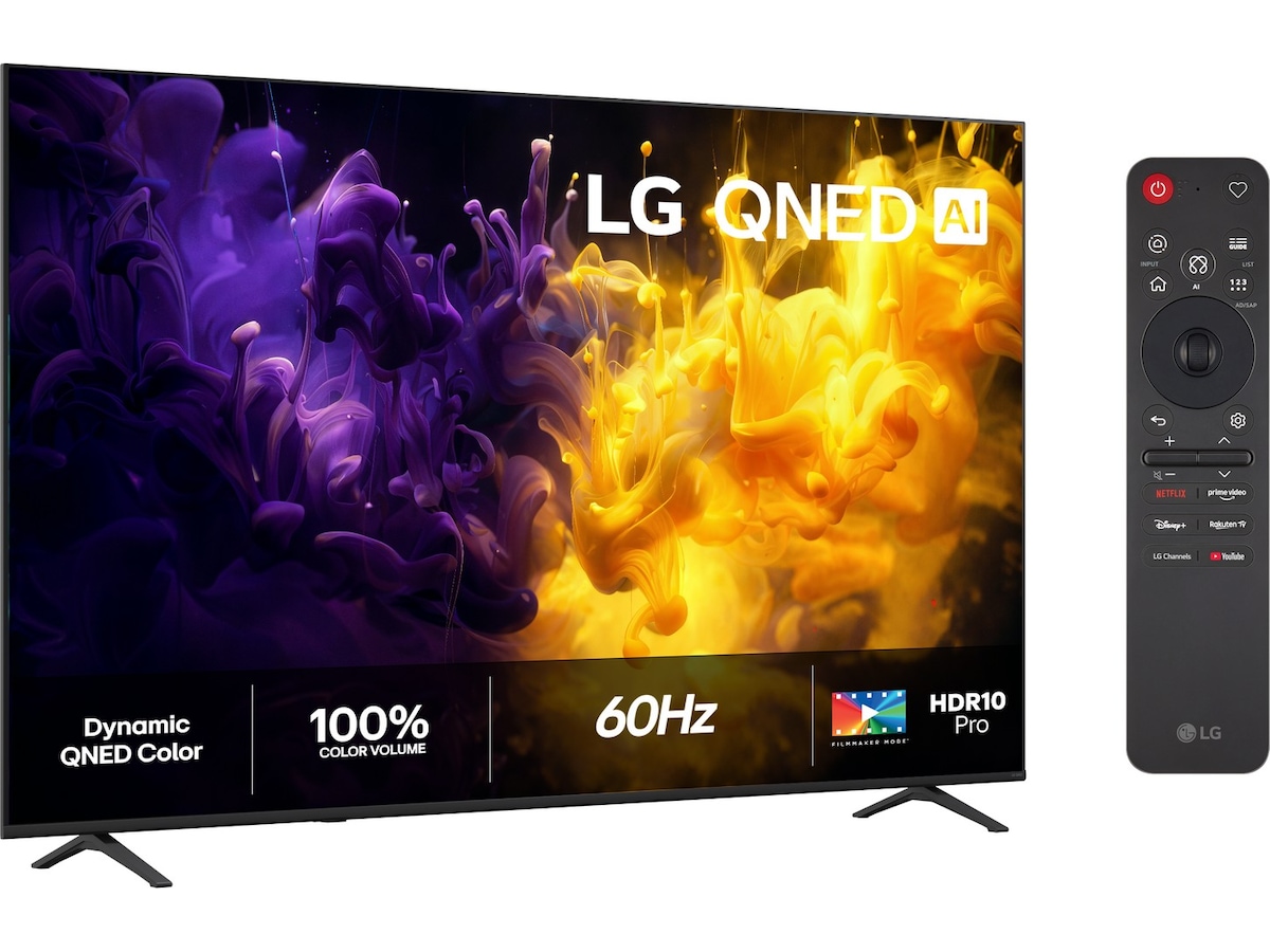 LG 85" QNED70 MiniLED 4K Smart TV (2026) Over 80 tommer TV