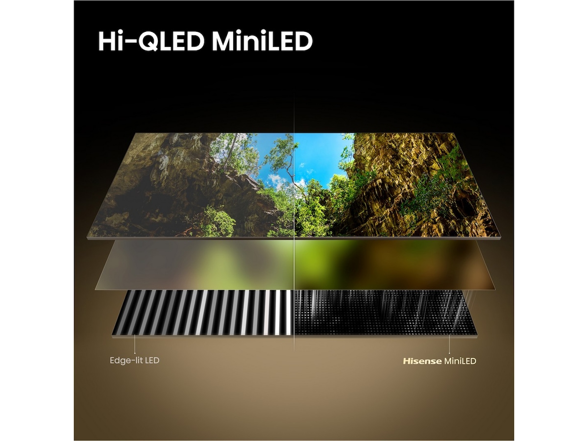 Hisense 55" E8S MiniLED Smart TV (2026) 50 - 59 tommer TV
