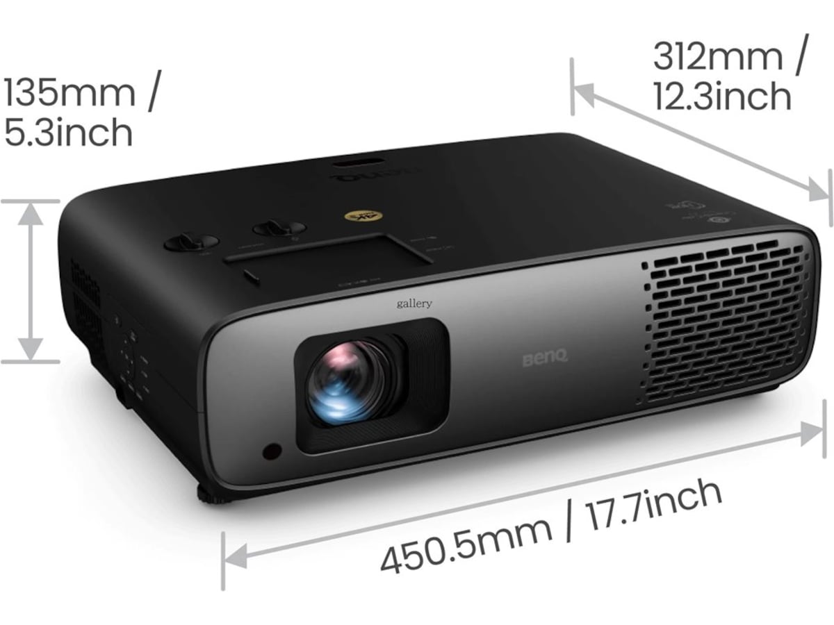 BenQ W4100i 4K 4LED projektor Projektorer