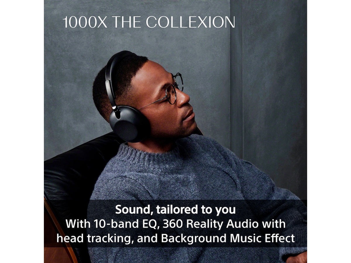 SONY 1000X THE COLLEXION Over-Ear Hodetelefoner (sort) Hodetelefoner