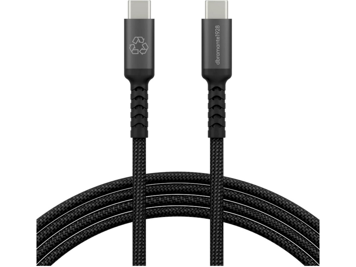 dbramante1928 Re-Charge It USB-C kabel 2m (sort) USB-kabler