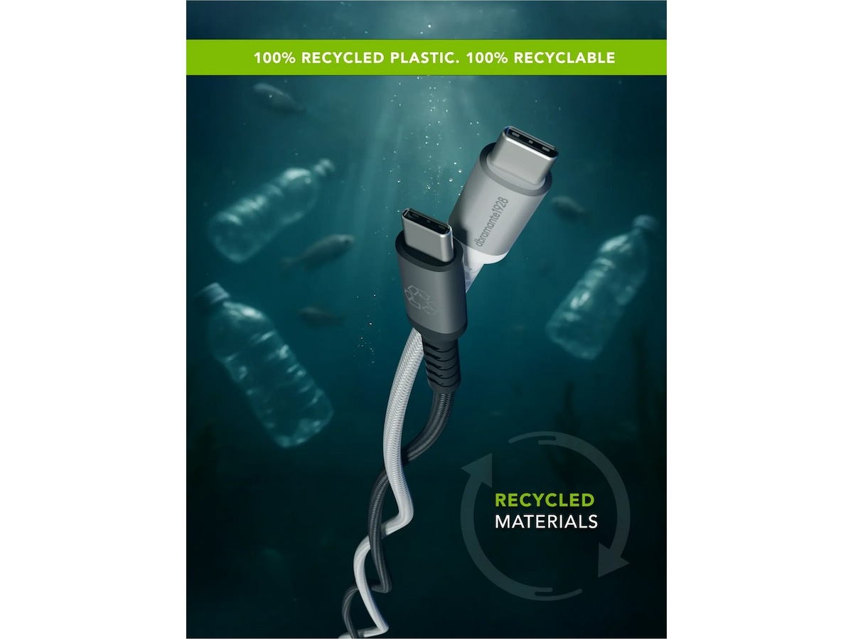 dbramante1928 Re-Charge It USB-C kabel 2m (hvit) USB-kabler
