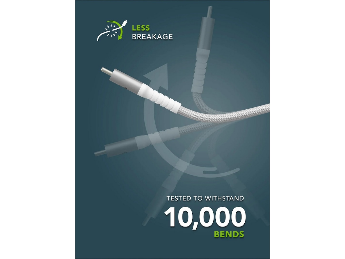 dbramante1928 Re-Charge It USB-C kabel 2m (hvit) USB-kabler