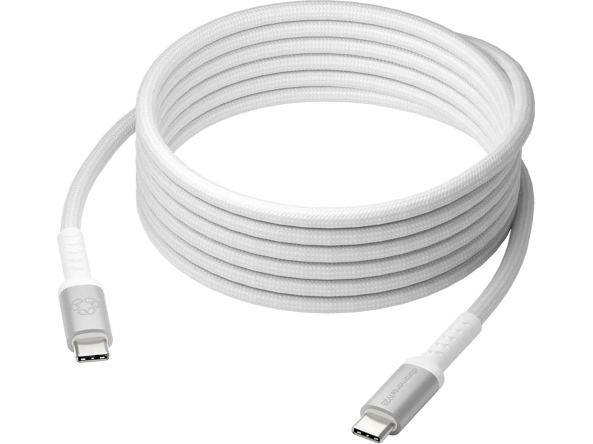 dbramante1928 Re-Charge It USB-C kabel 3m (hvit) USB-kabler