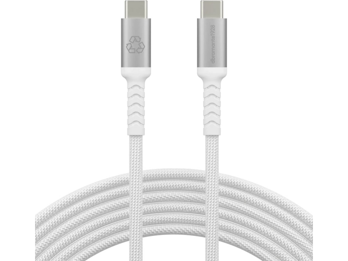 dbramante1928 Re-Charge It USB-C kabel 3m (hvit) USB-kabler