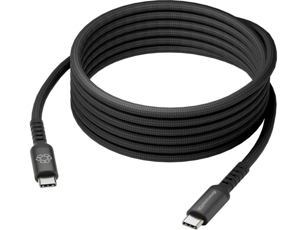 dbramante1928 Re-Charge It USB-C kabel 3m (sort) USB-kabler